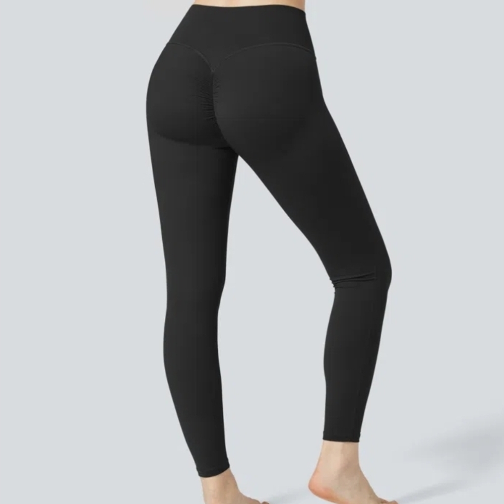 Black High-Waisted Leggings
